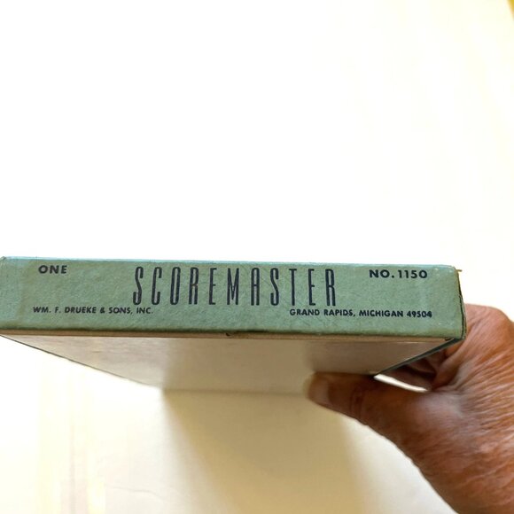 Vintage Drueke No. 1150 Two Track Once Around Scoremaster Cribbage Board - Picture 3 of 7